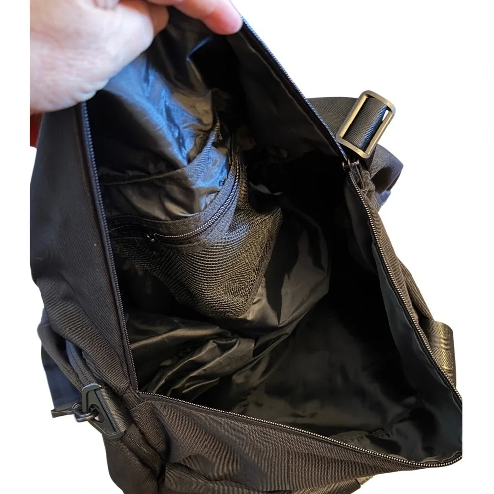 Jordan Duffel‎ Bag Mens Blackp Jumpman Gradient Logo Sport Travel